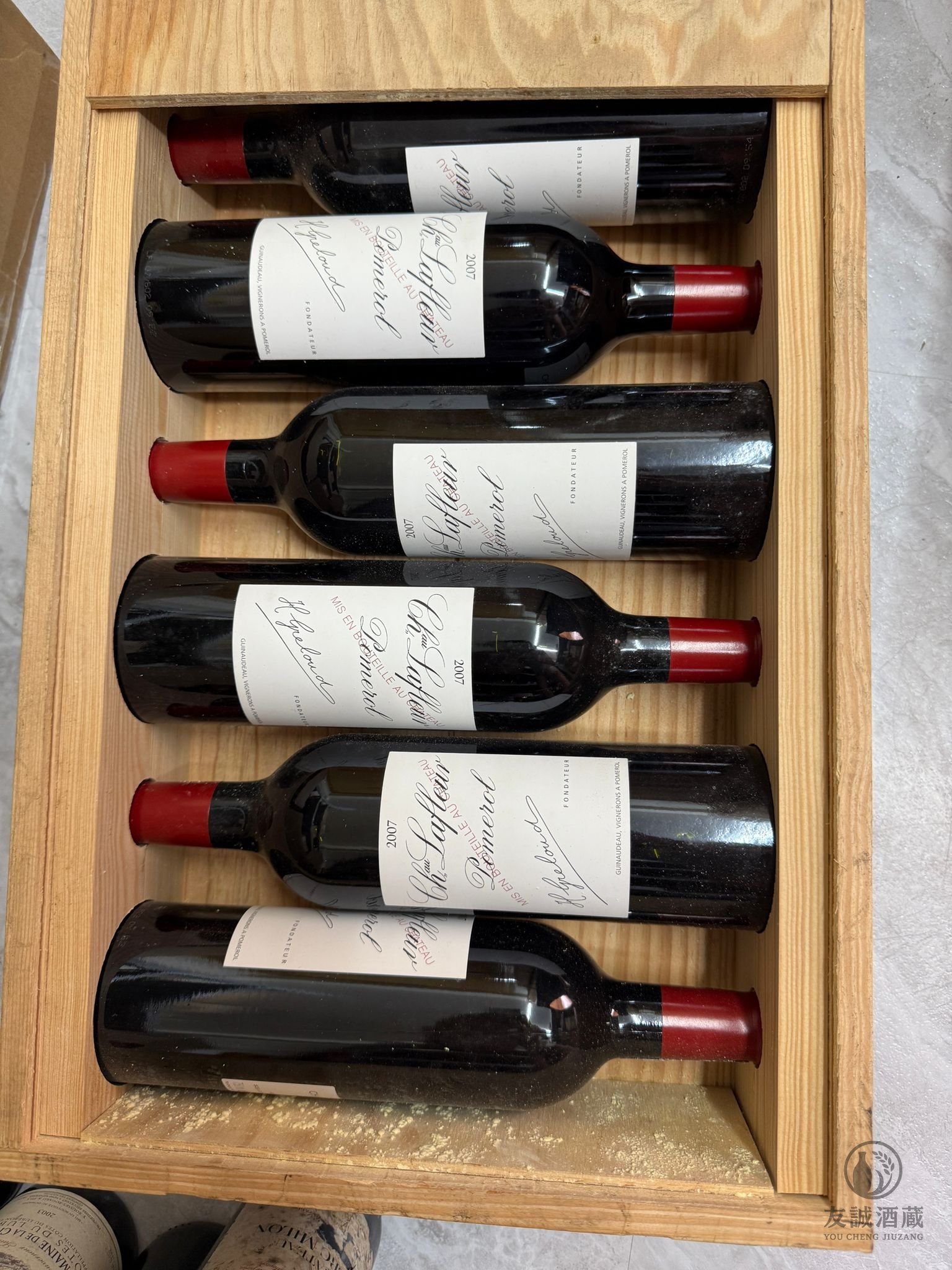 【0227】花堡 Lafleur 2007 (Pomerol)｜經典年份｜原箱六支｜鑑賞價 /支 友誠酒藏