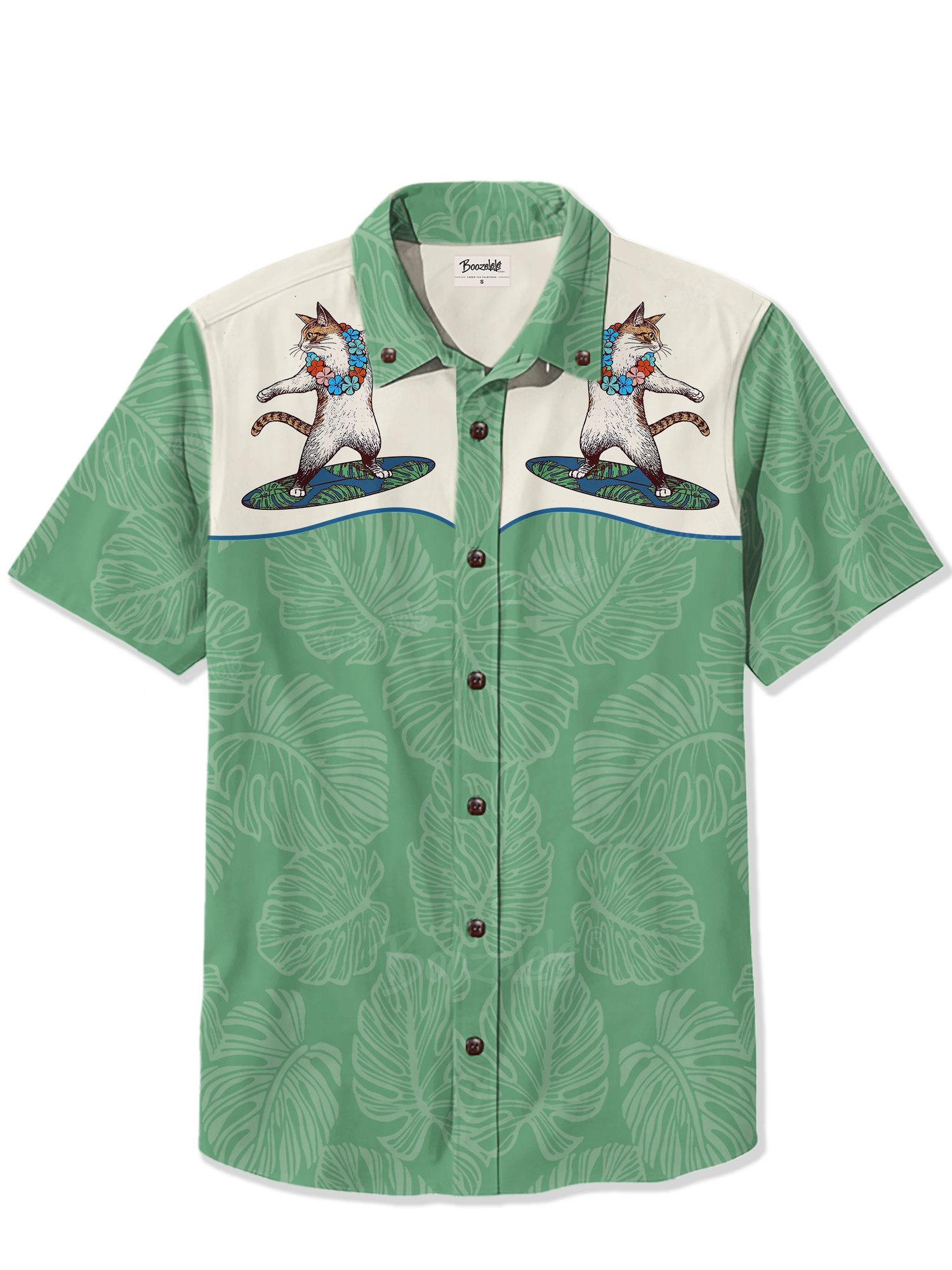 Surfing Cat - 100% Cotton Shirt