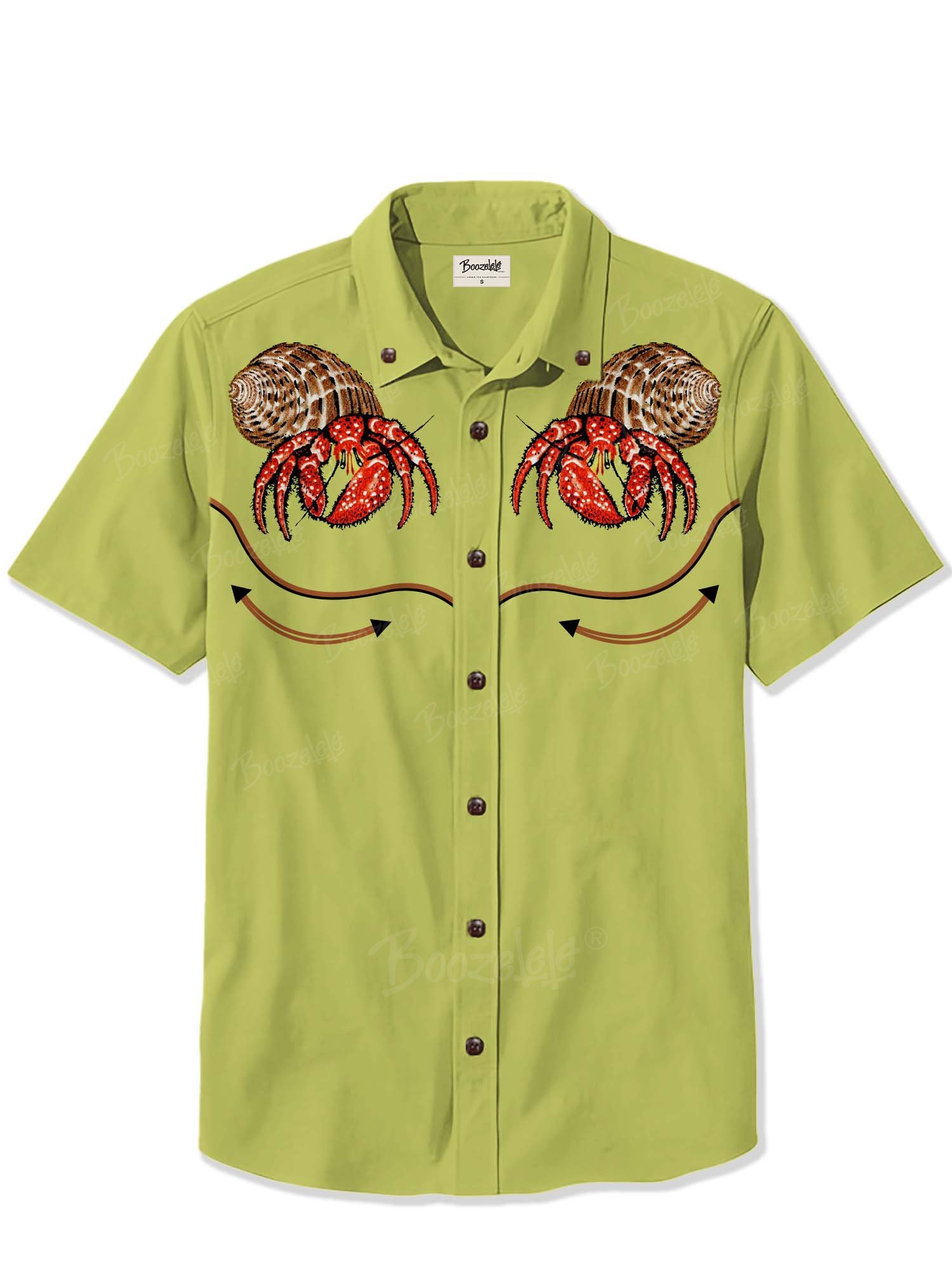 Vintage Hermit Crab - 100% Cotton Shirt