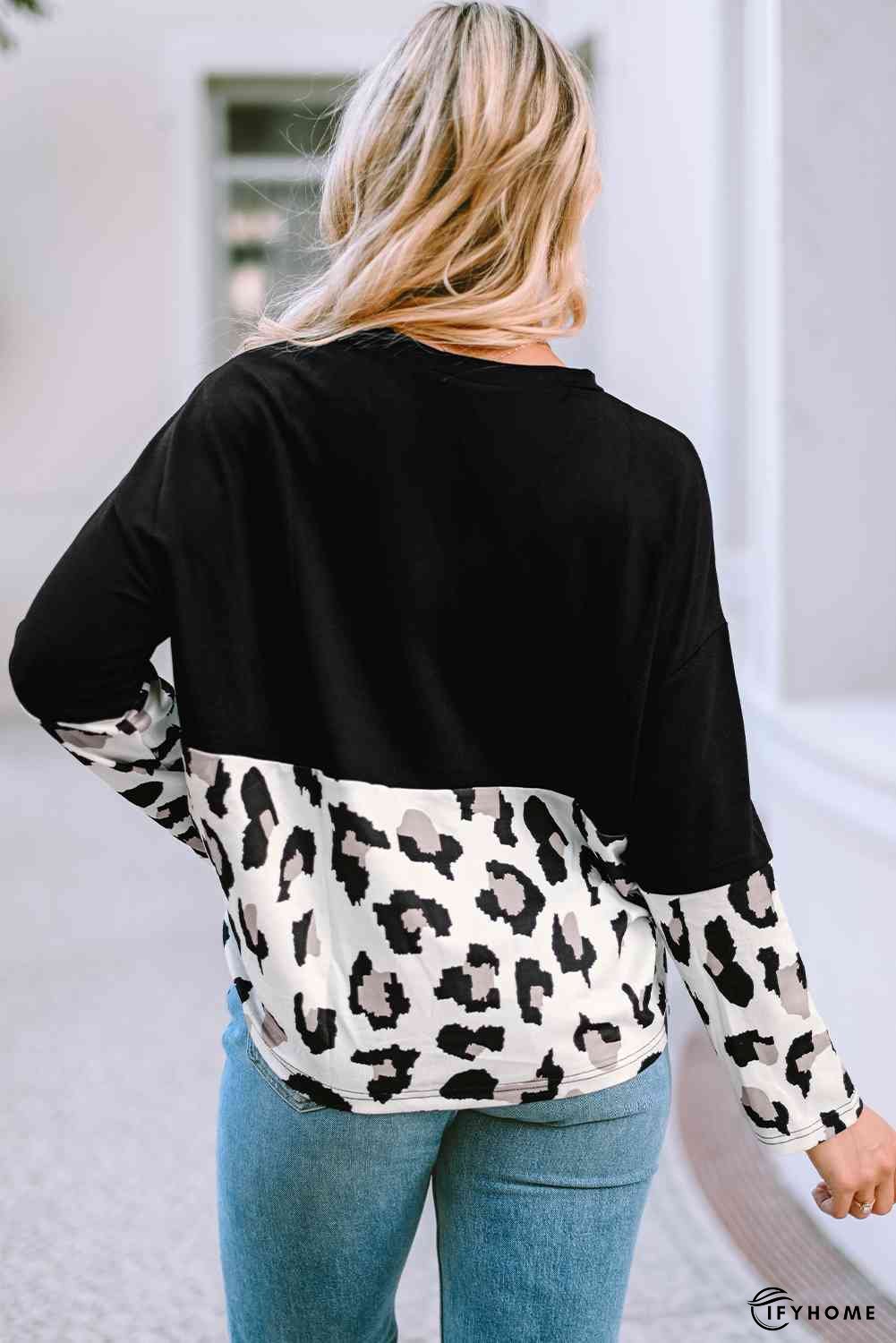 Leopard Long Sleeve T-Shirt | IFYHOME