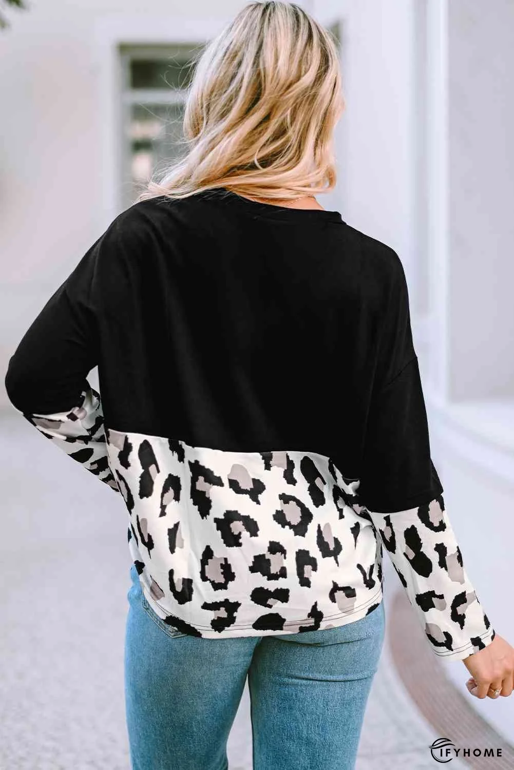 Leopard Long Sleeve T-Shirt | IFYHOME