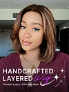  Ready-to-Wear Highlight Bob Wig &ndash; Glueless Short Layered Wig