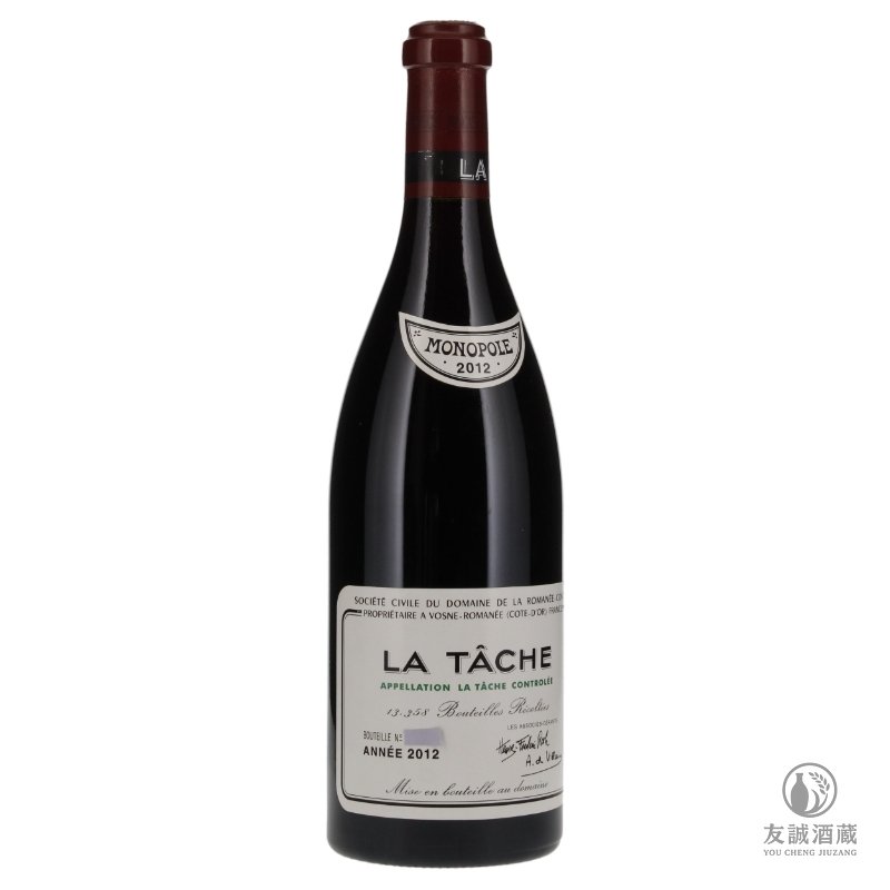 2012 年 Roman&eacute;e-Conti La T&acirc;che 拉塔希特級園紅酒 友誠酒藏