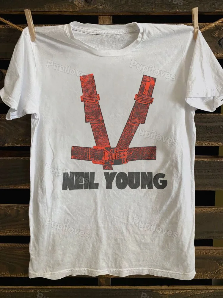 Pupiloves Pupiloves Reto Neil Young T-shirt