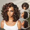 Mature Bouncy Curl C-Part Glueless Wig