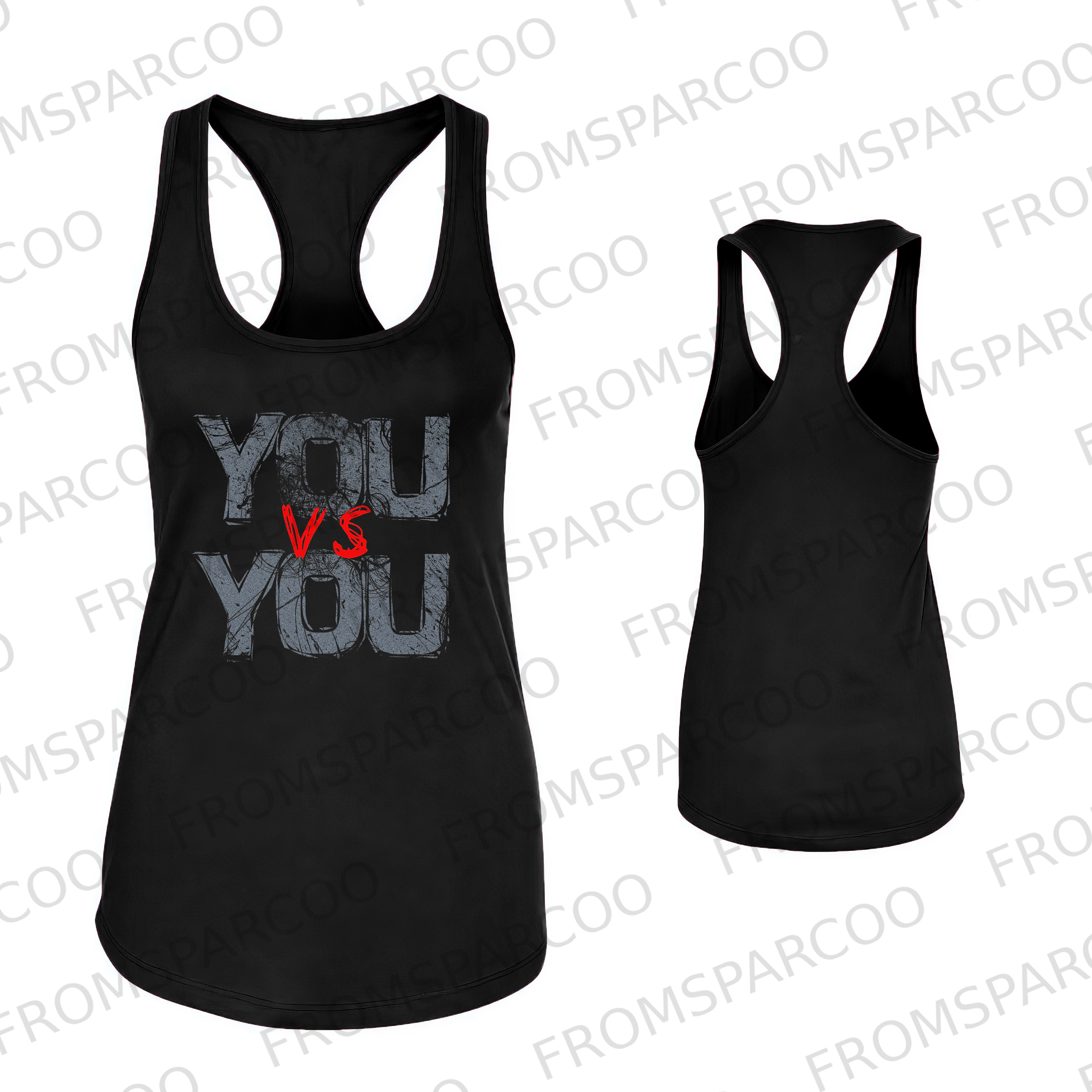 You Vs You Printed Women's Tank