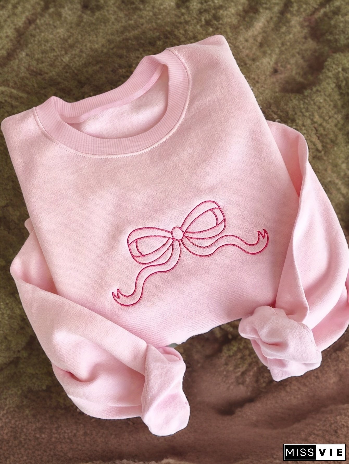 Trendy Women's Casual Sports Sweatshirt - European & American Style, Round-Neck, Perfect for Daily Wear