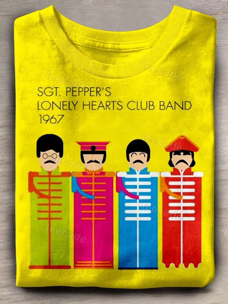 Teecade The Beatles Band T-shirt