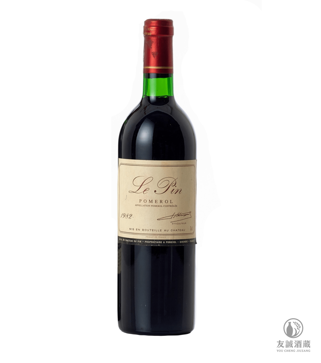 裡鵬酒莊紅酒 Ch&acirc;teau Le Pin 1982珍藏名酒 友誠酒藏