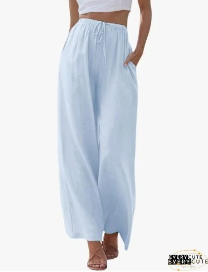 Wide Leg  Pants in Solid Colors