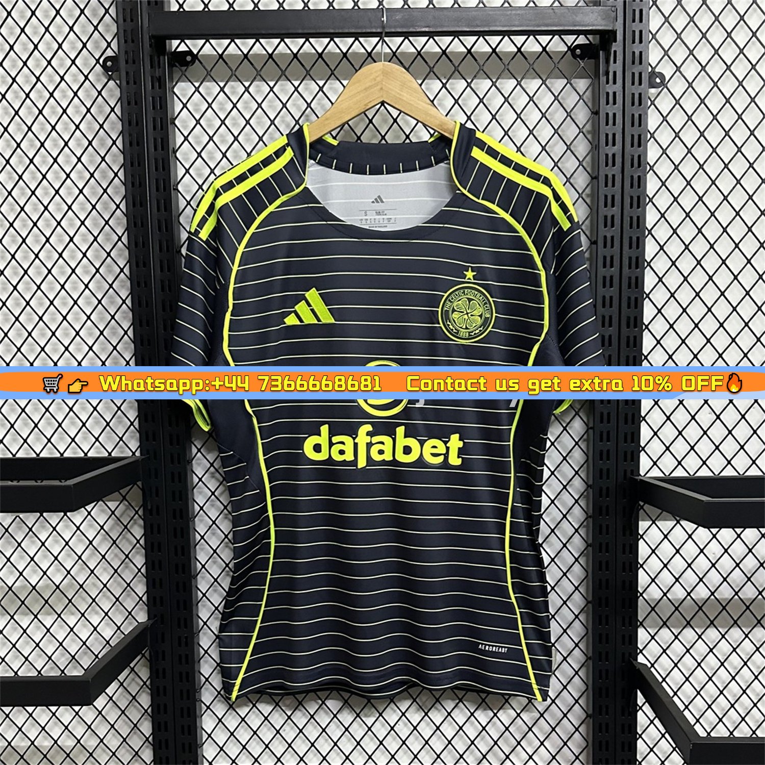 Celtic 25-26 Away Jersey - Fans Version