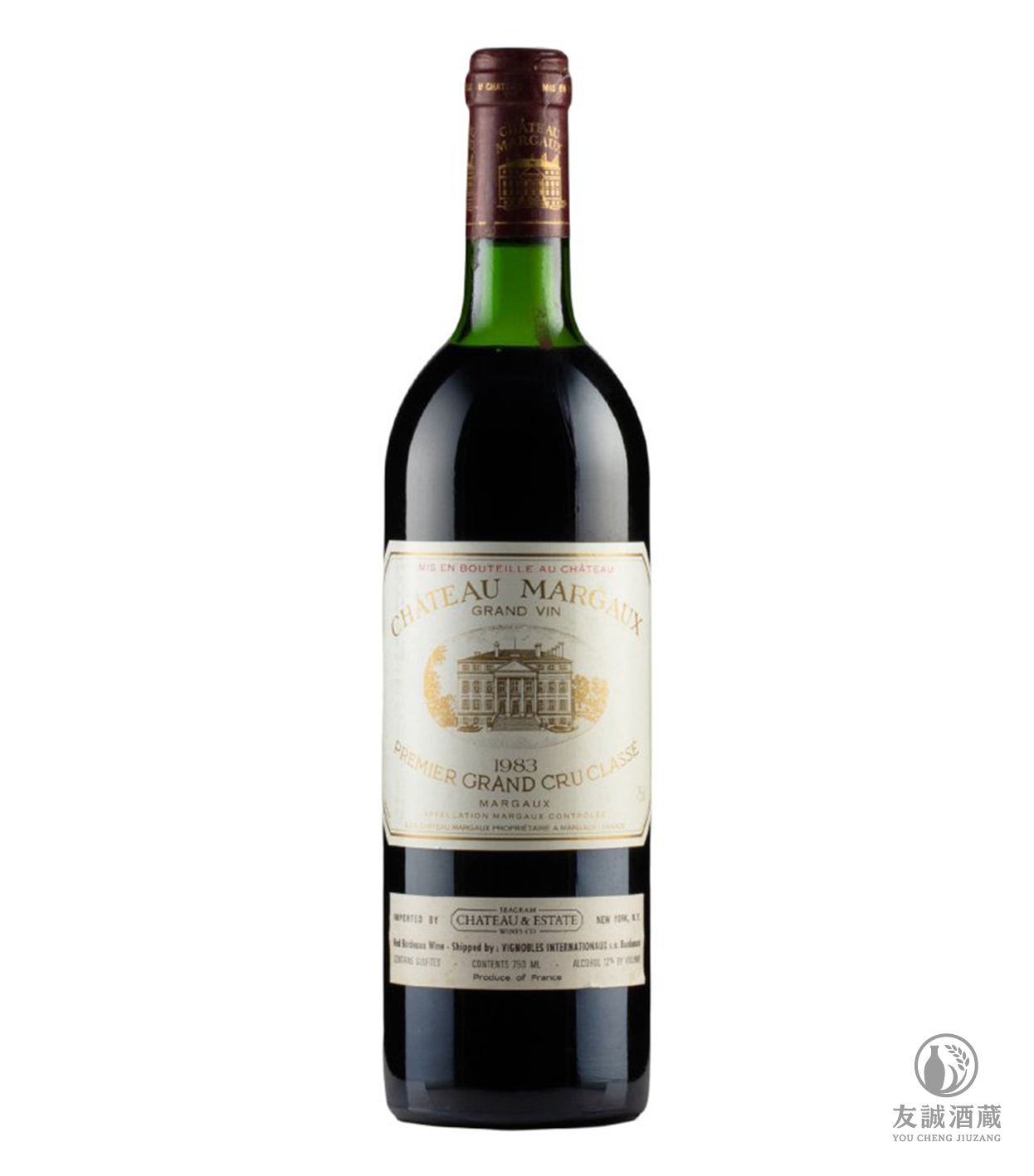 1983年Chateau Margaux 瑪歌紅酒 友誠酒藏