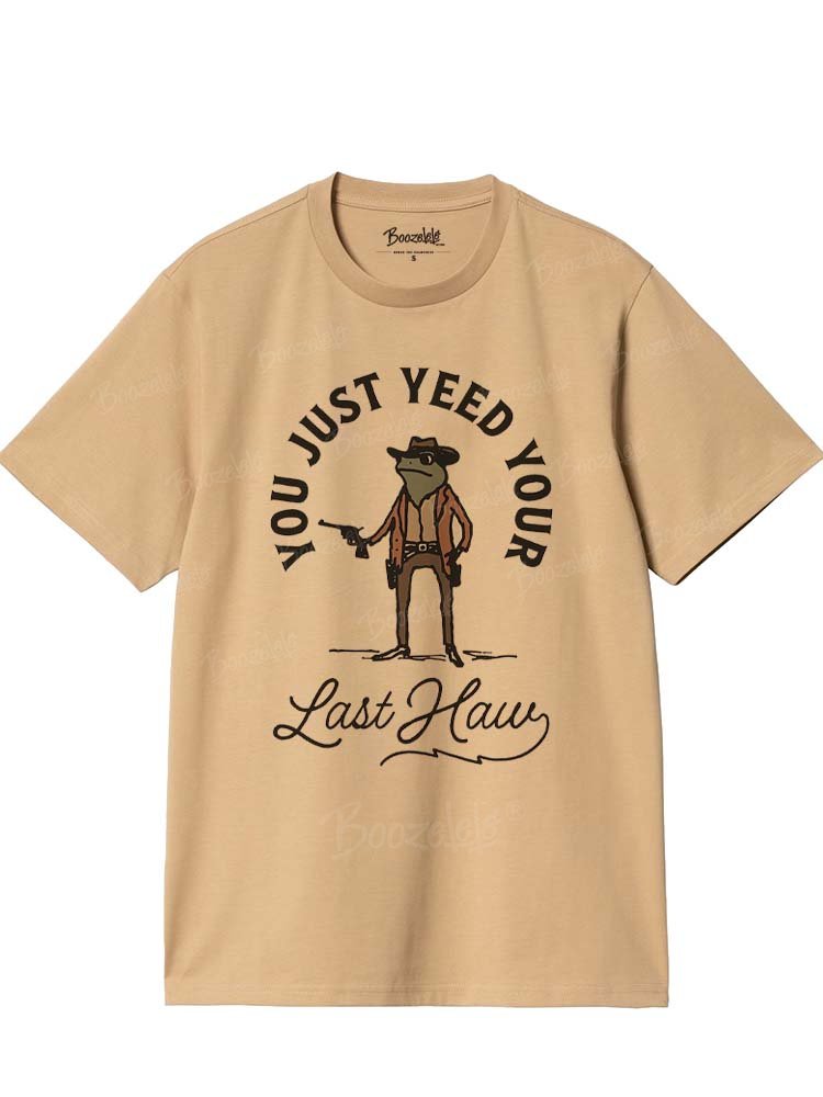 West Frog Cowboy - 100% Cotton T-Shirt