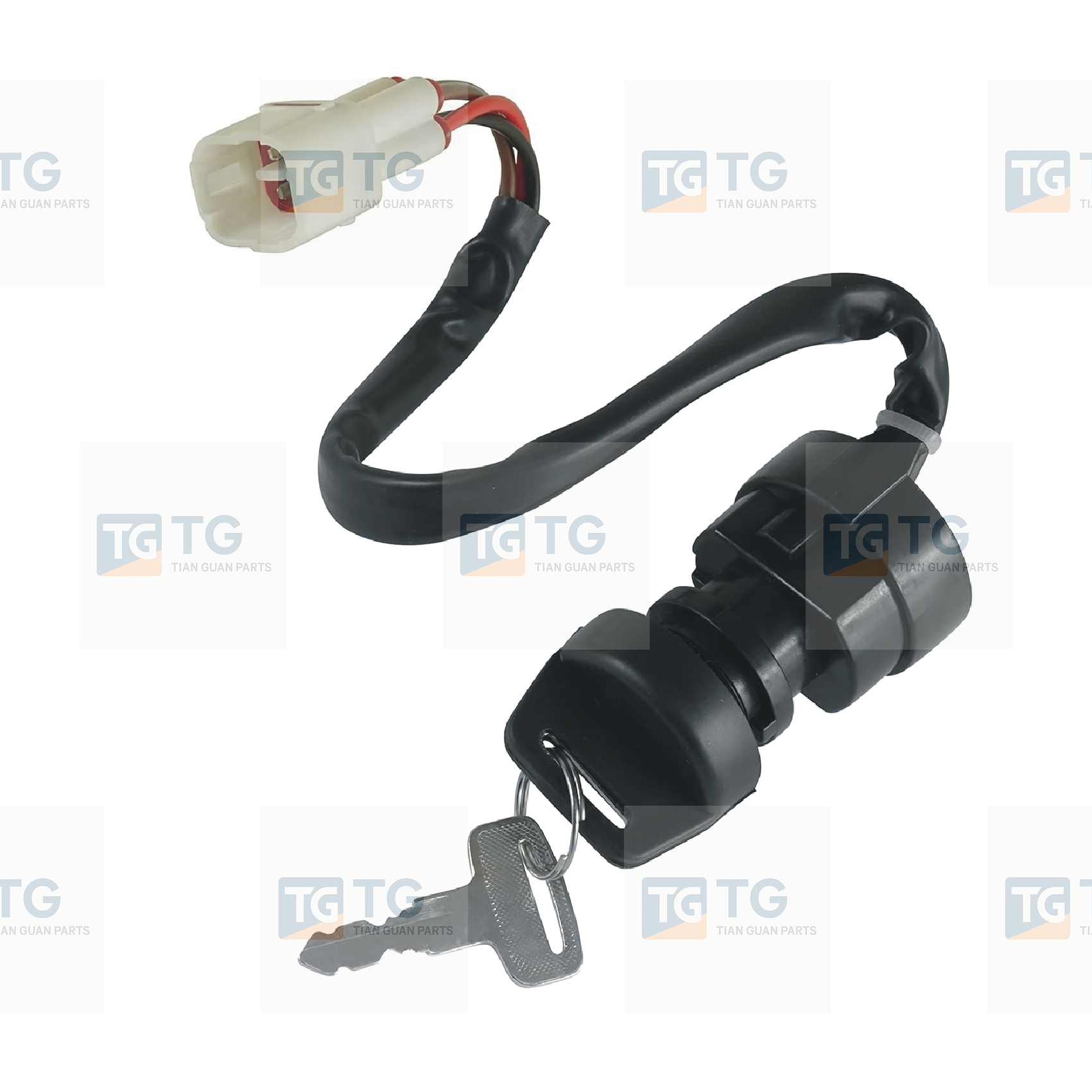 Ignition Key Switch Replacement for Yamaha Warrior 350 YFM350X 1996-2001 4BD-82510-11-00  4GB-82510-00-00  4GB-82510-10-00