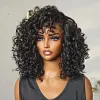 Mature Bouncy Curl C-Part Glueless Wig