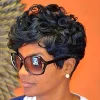 Short Curly Hair Wigs Women Glueless Pixie Cut Wigs