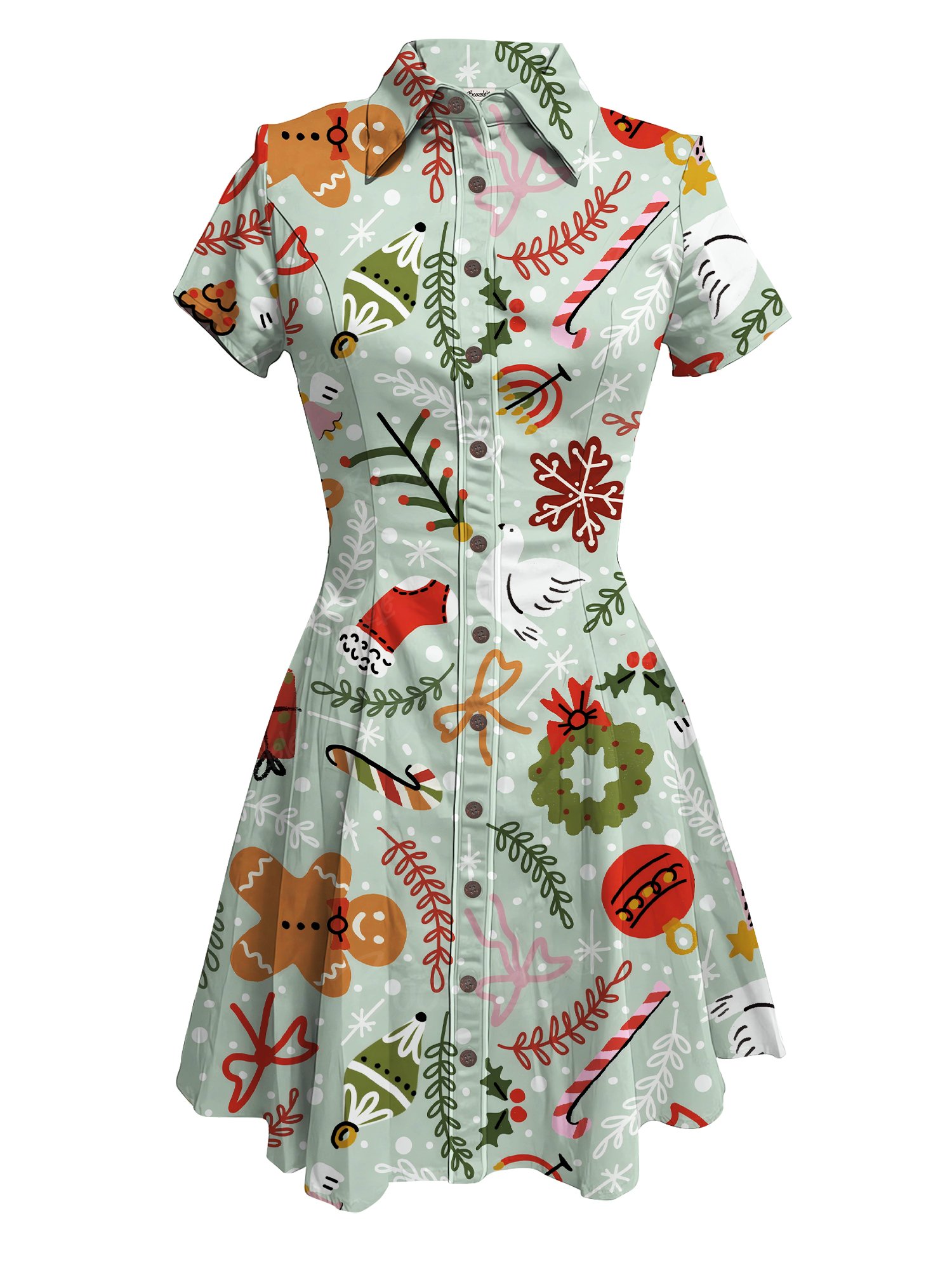 【Madhuranga X Boozelele】Christmas Merry Moment - 100% Cotton Dress