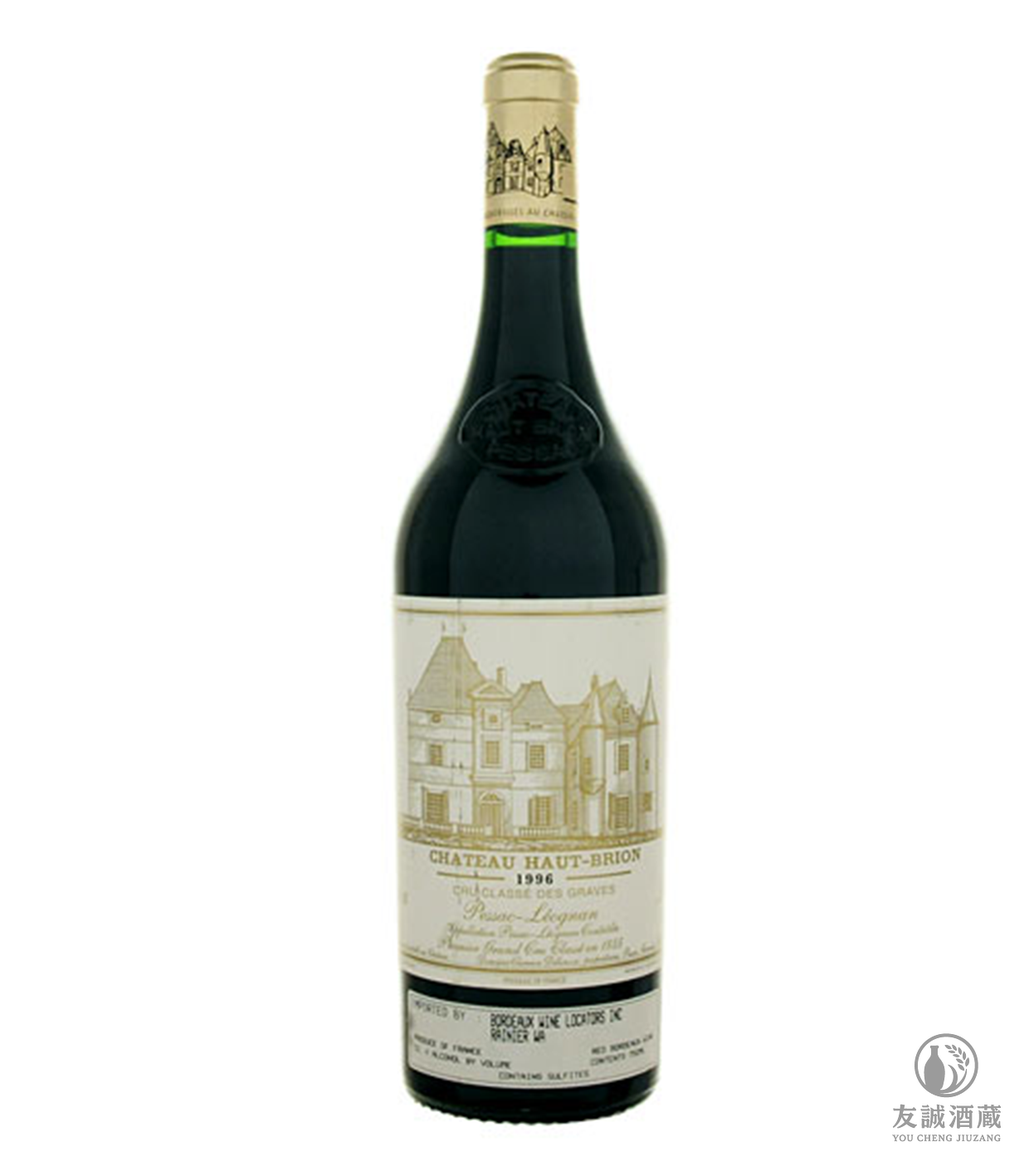 1996 年 Ch&acirc;teau Haut Brion 奧比昂紅酒 友誠酒藏