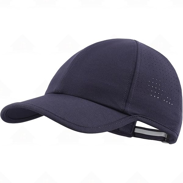 Home Prefer UPF50 Sun Hat for Men Women Reflective Water Repellent Quick Dry Baseball Cap Golf Running Outdoor Sport Hat