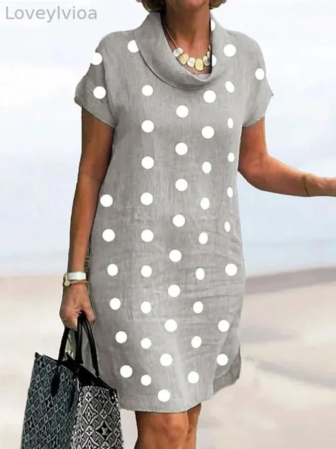 Women's Casual Elegant Dot Dress