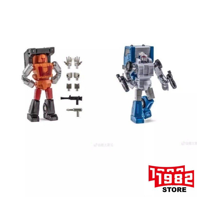 Newage NA H58B H59B Huffer Pipes Transformable Mini Action Figure Set Collectible Robot Model High Detail Desktop Display Hobby Collection Gift For Fans