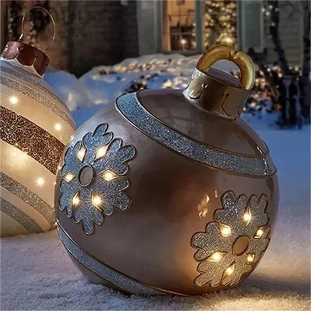 🎄Outdoor Christmas PVC inflatable Decorated Ball