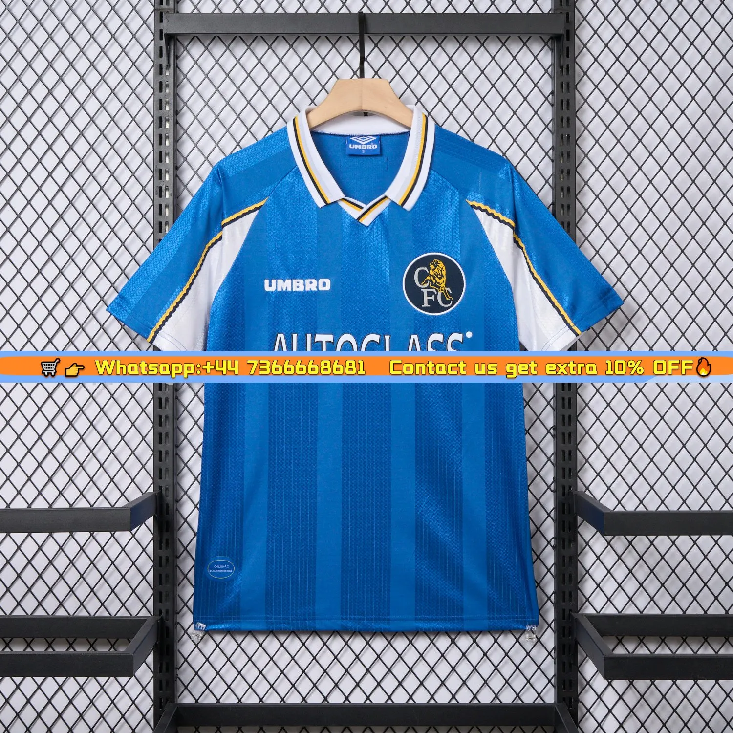 Retro C.H.E.L.S.E.A 1997-99 Home Jersey