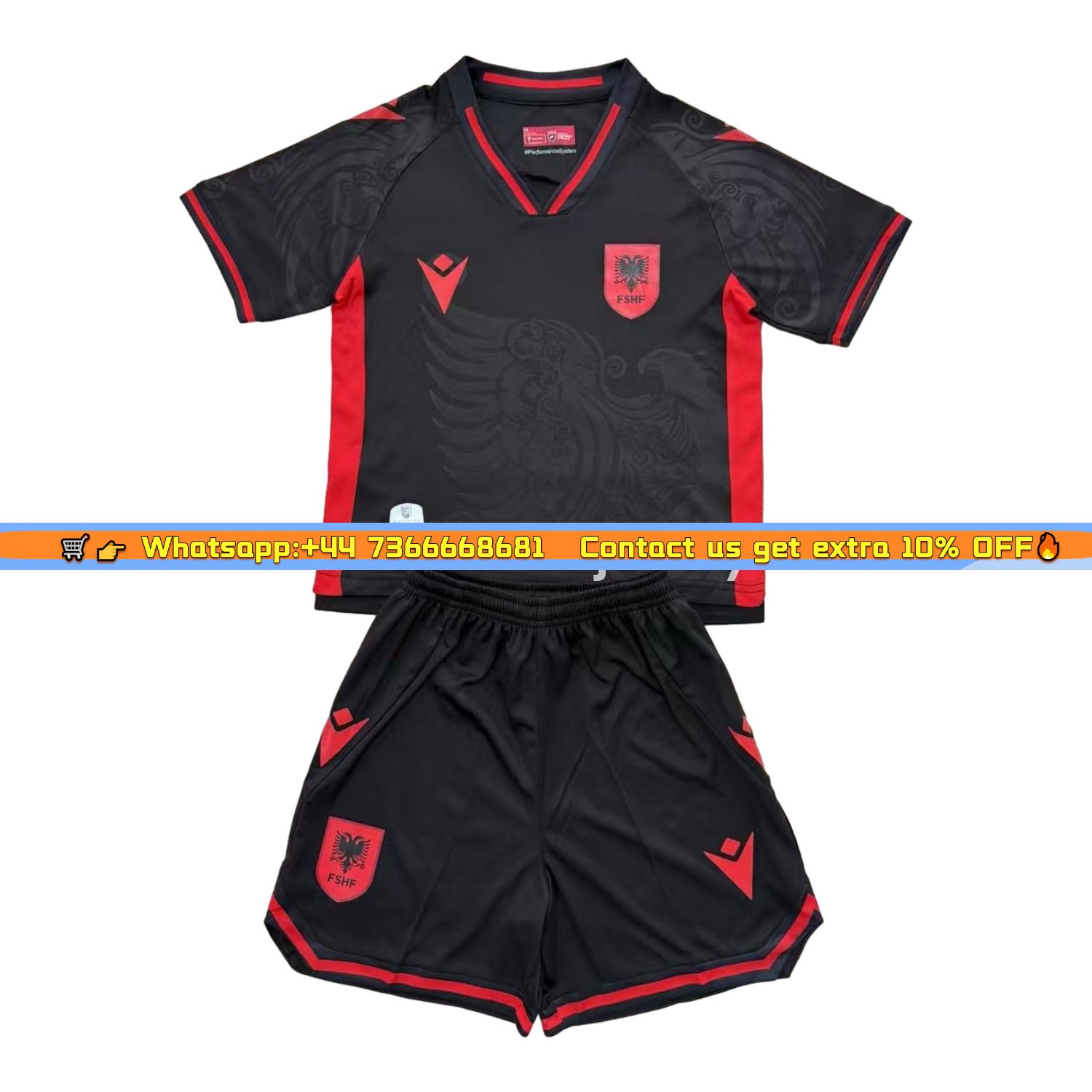 Albania 25-26 Third Men's Adult Jersey Set - Fans Version
