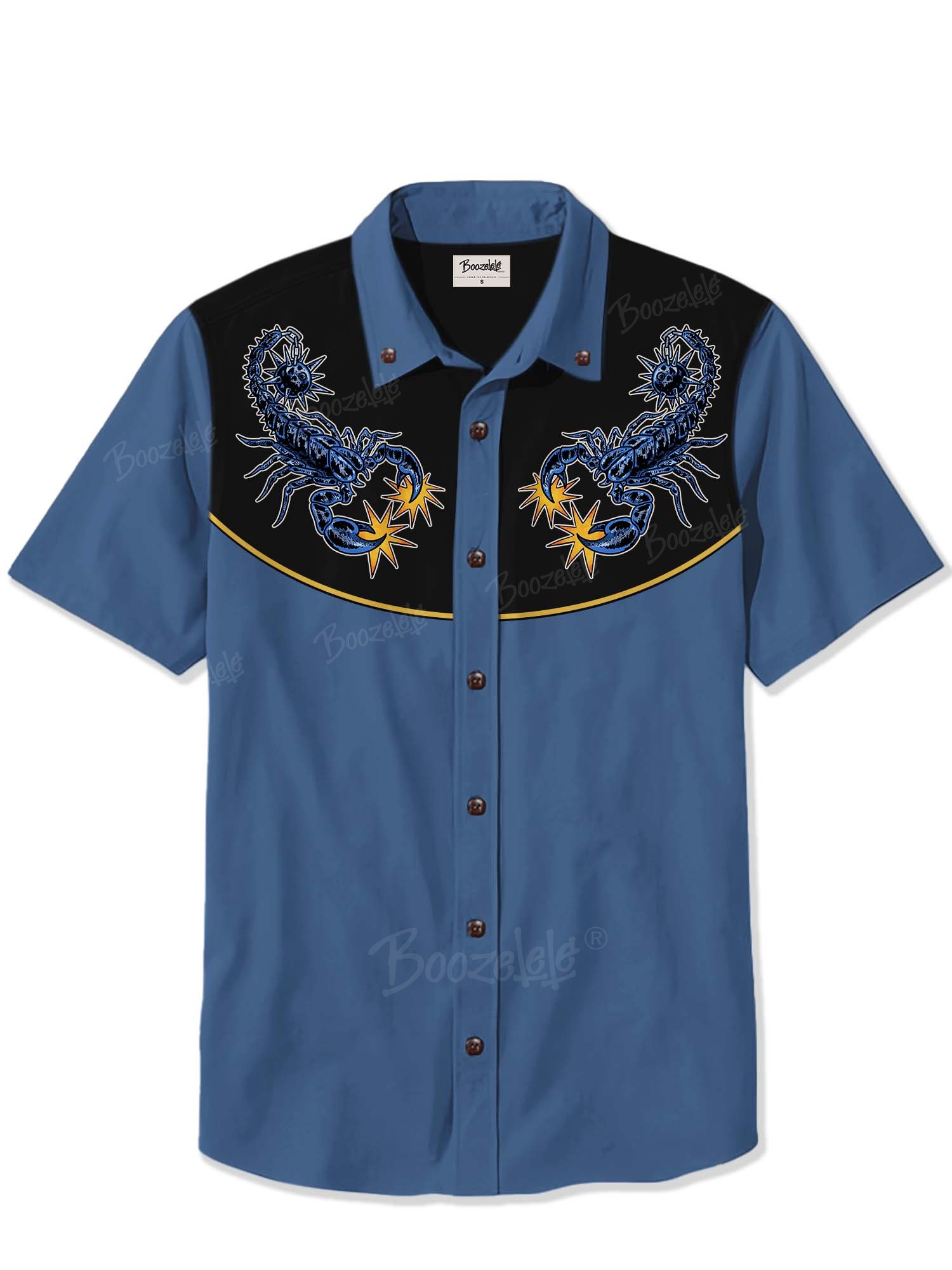 【Nyawart Design X Boozelele】Scorpion - 100% Cotton Shirt