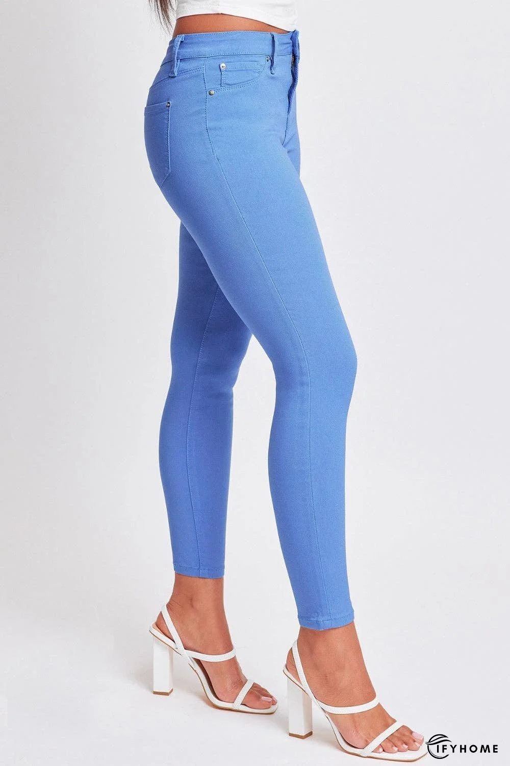 YMI Jeanswear Full Size Hyperstretch Mid-Rise Skinny Pants | IFYHOME