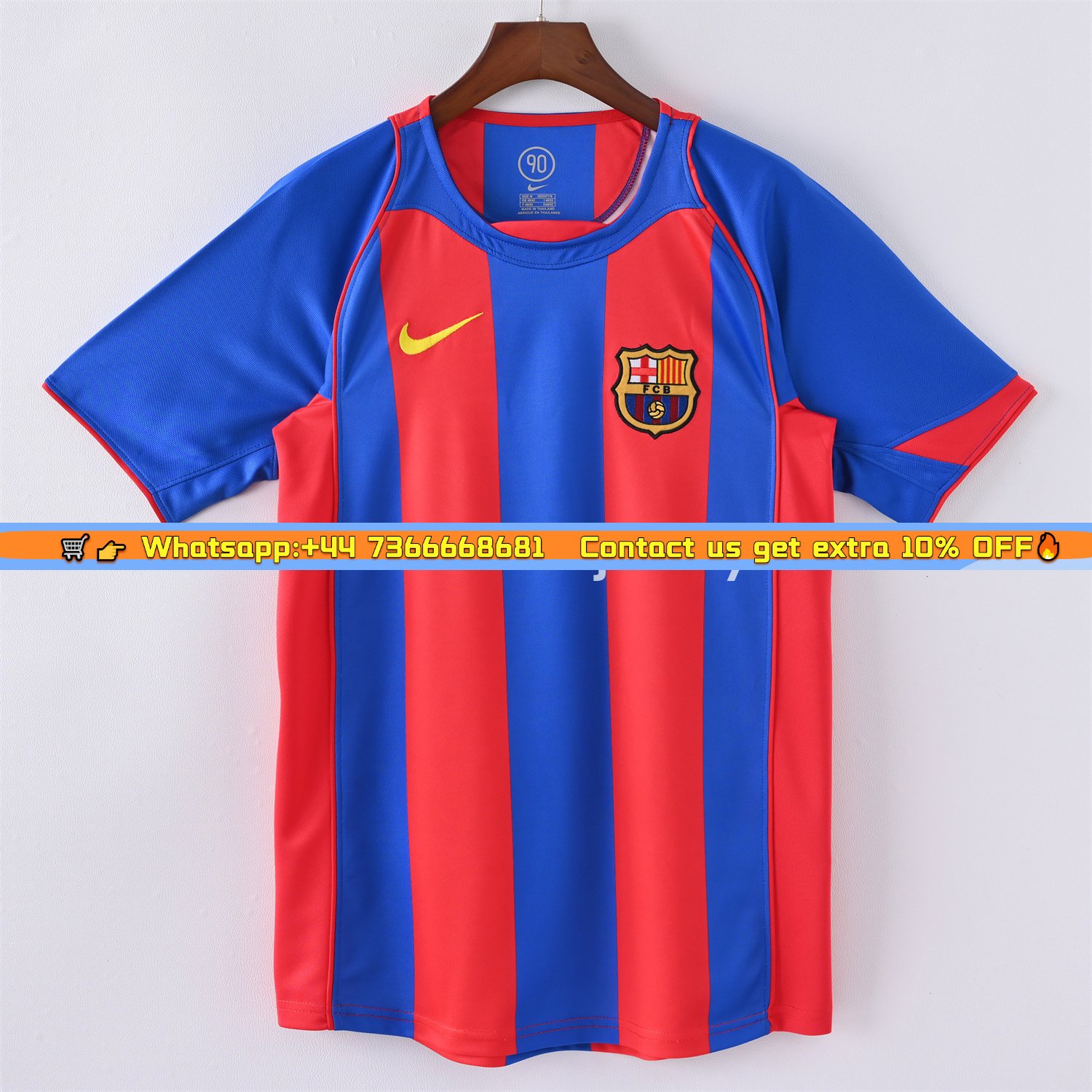 B.A.R.S.A Retro 04-05 Home Jersey