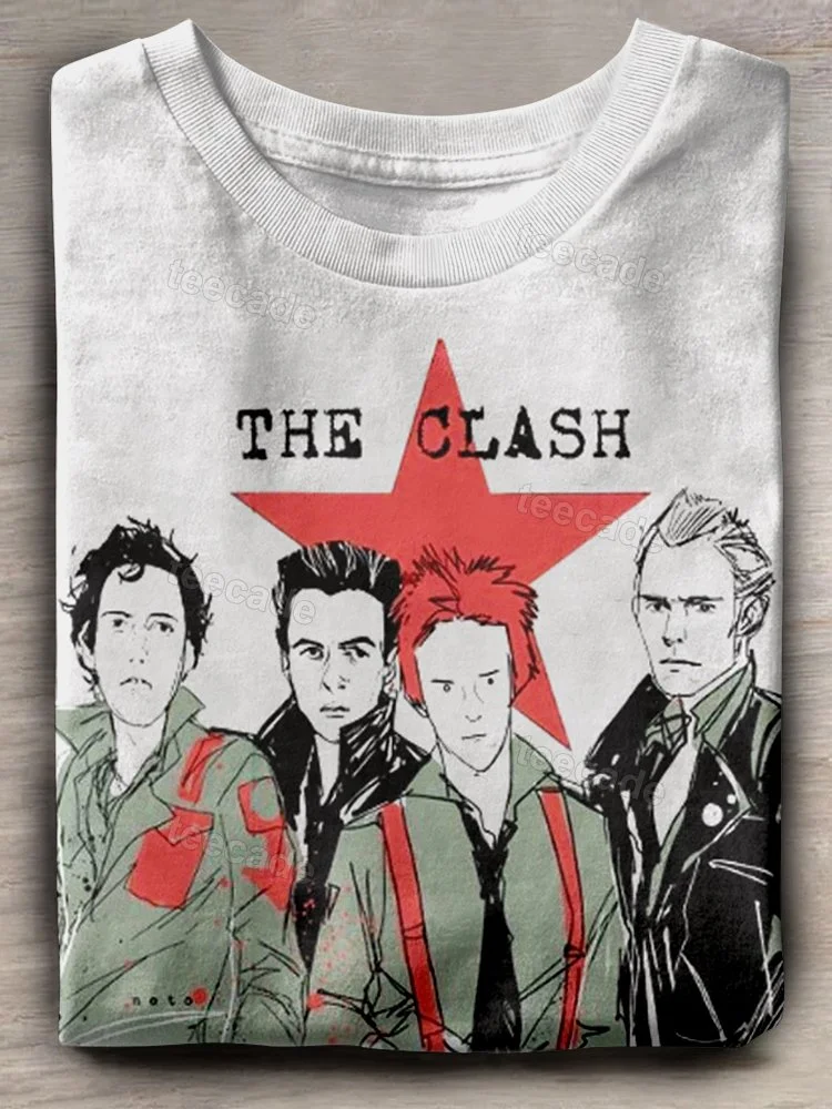 Teecade The Clash Band T-shirt