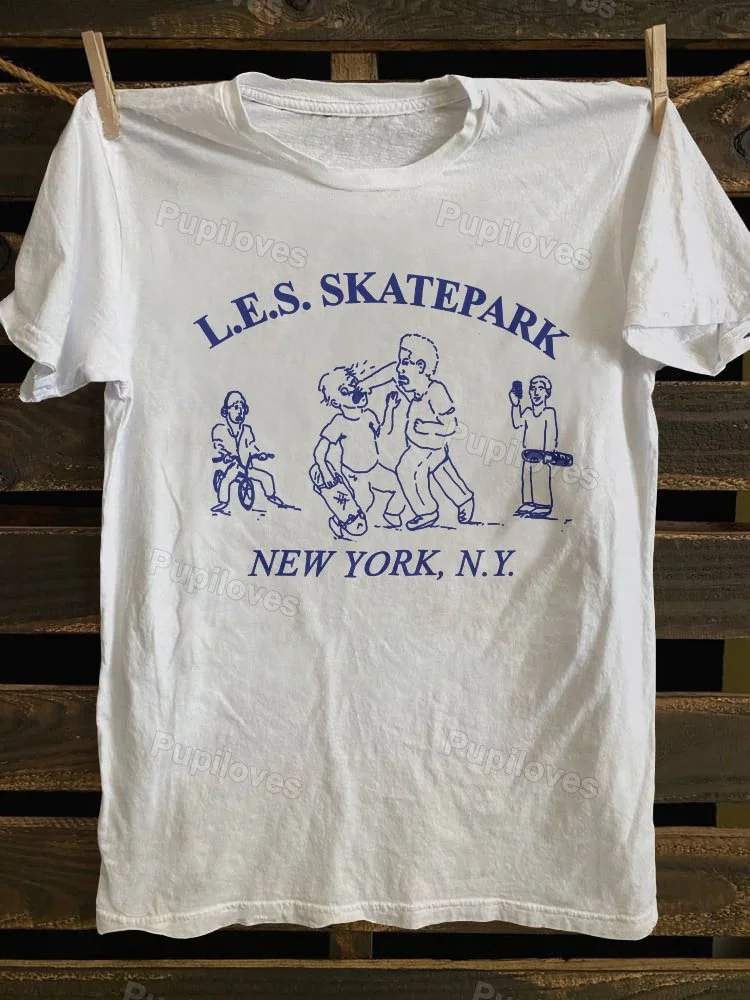 Pupiloves Pupiloves Skatepark New York T-shirt