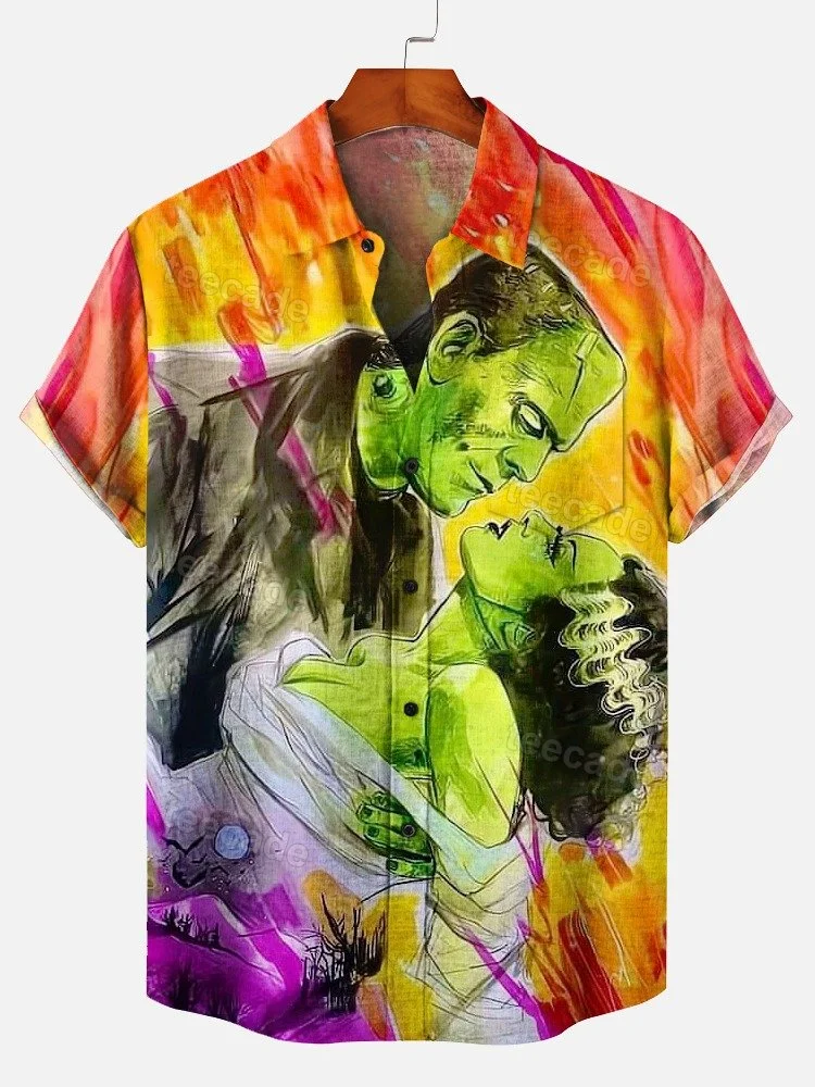 Teecade Teecade Halloween Horror Movie-1 Art Print Shirt