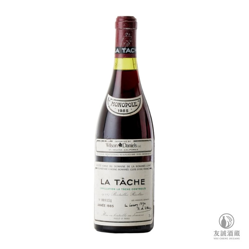 1985年 Roman&eacute;e-Conti La T&acirc;che 拉塔希特級園紅酒 友誠酒藏