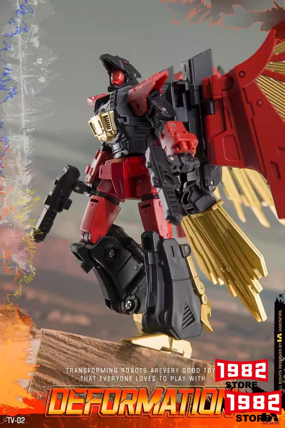 Dapeng TV-02 Mini Predaking Deformable Action Figure Collectible Robot Model High Detailed Mecha Toy for Hobbyists Collectors Display and Collection