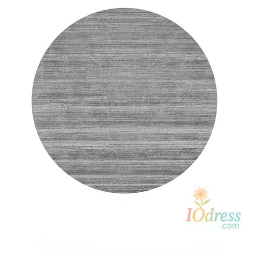 IO Dress Dark Green Nordic Style Round Carpet for Living Room Decoration Home Carpets Non-slip Floor Mat Minimalist Area Rugs for Bedroom