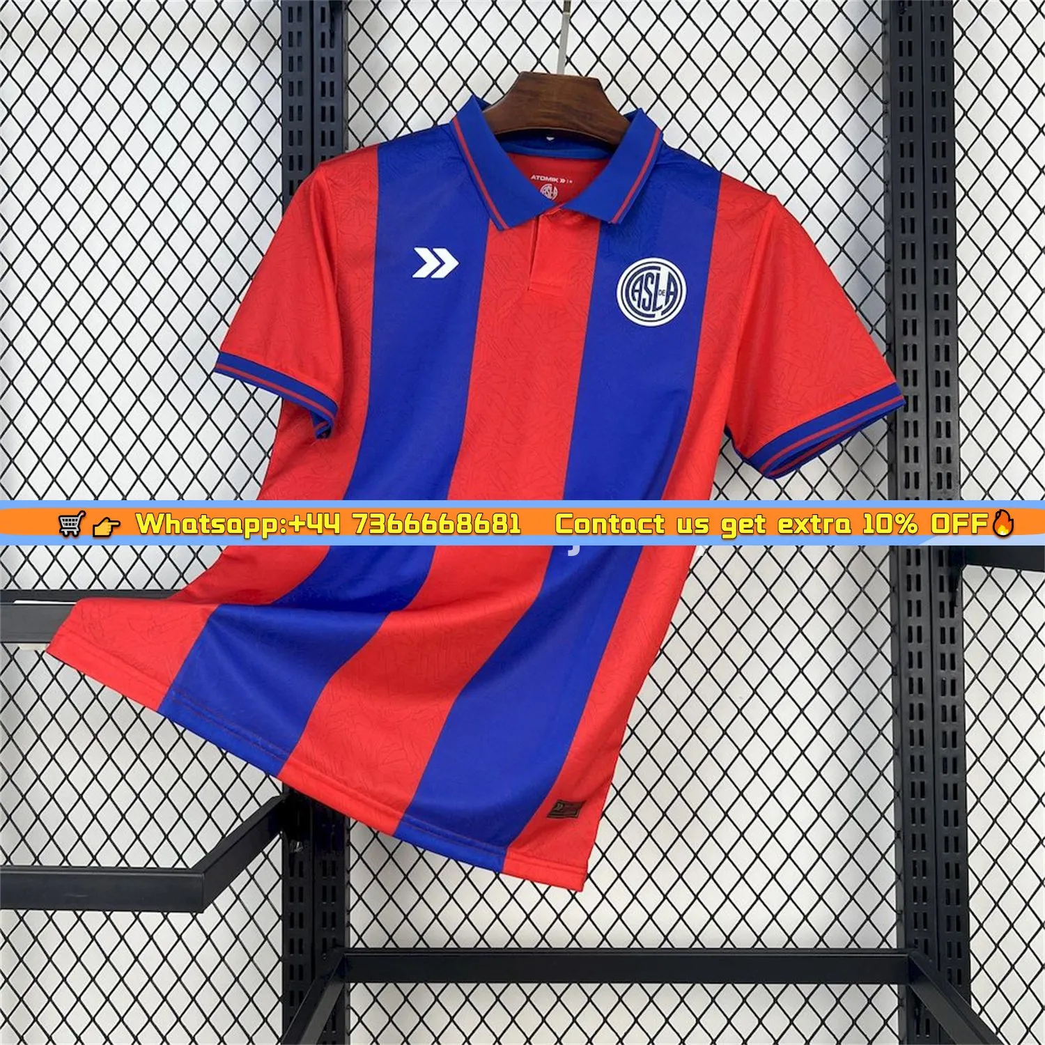 San Lorenzo 25-26 Home Unsponsored Jersey - Fans Version