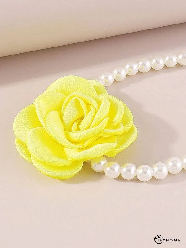 Three-Dimensional Flower Necklaces Accessories | IFYHOME