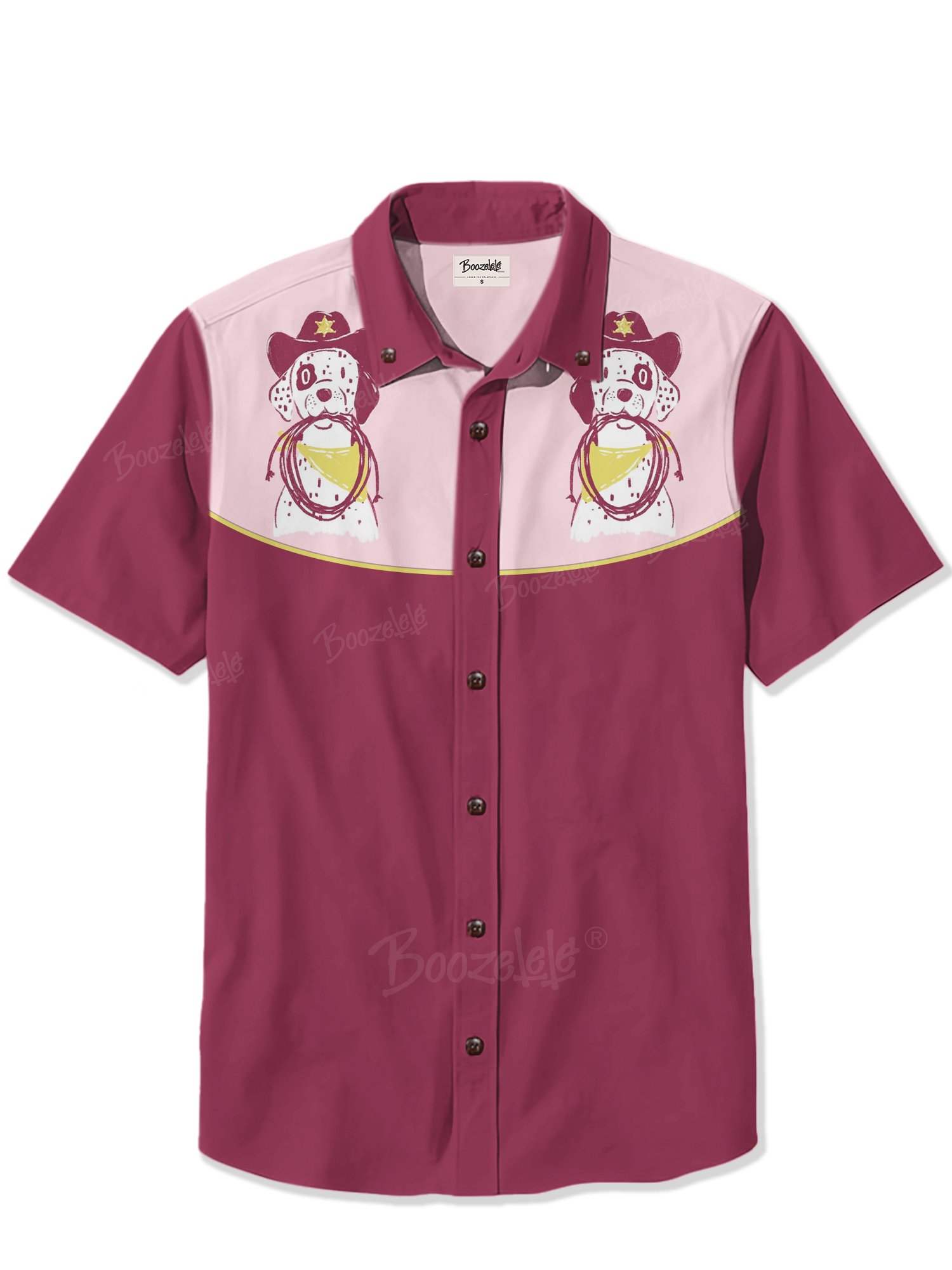 Pink Cowdog - 100% Cotton Shirt