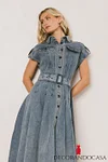 Walter Denim Midi Dress