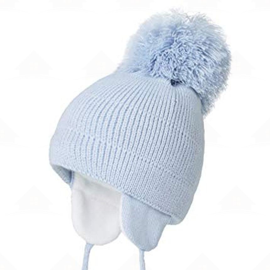 Home Prefer Baby Toddler Beanie Earflap Winter Hat Fleece Lined Knit Cap