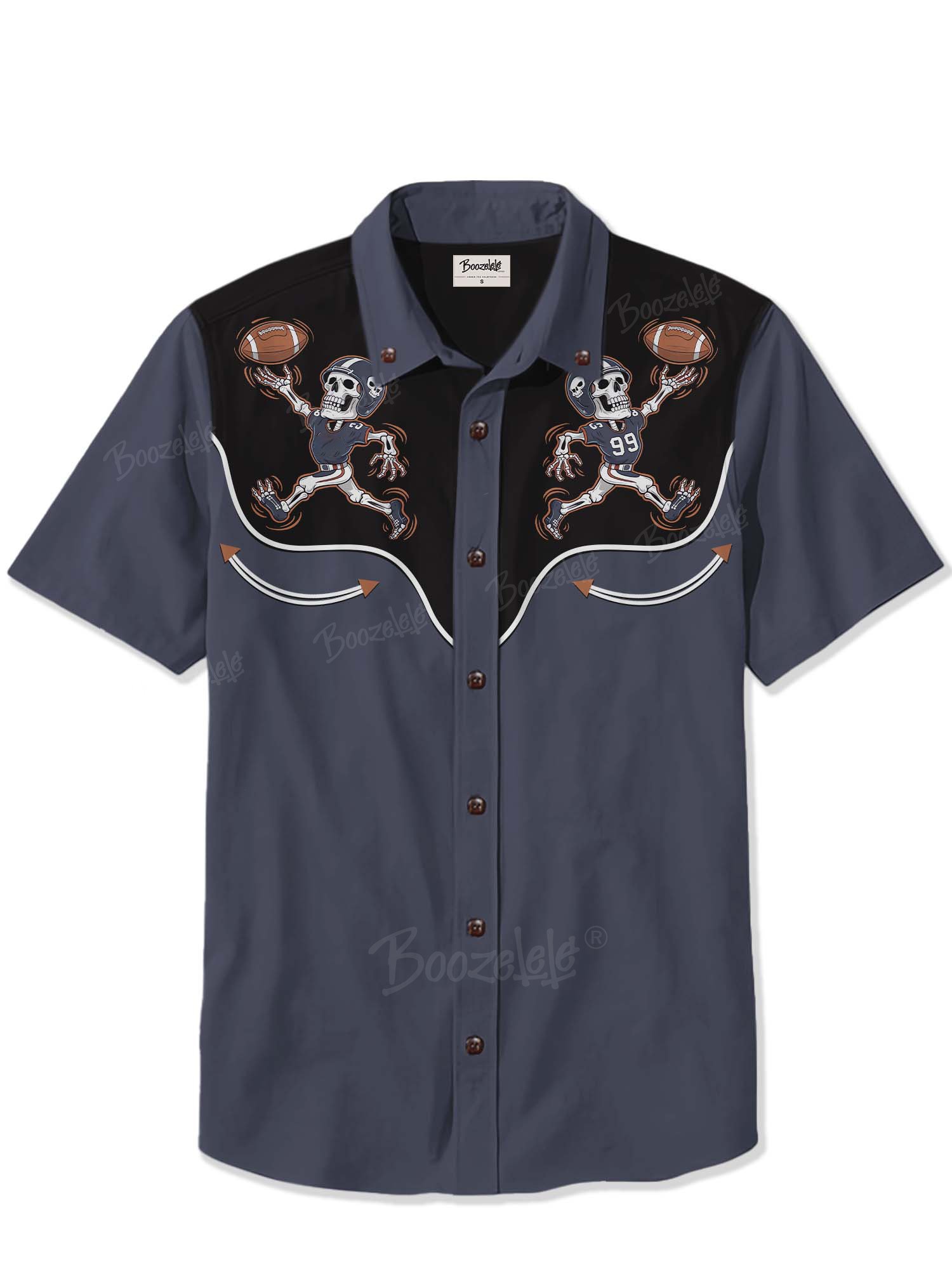 Western Vintage American Football - 100% Cotton Shirt