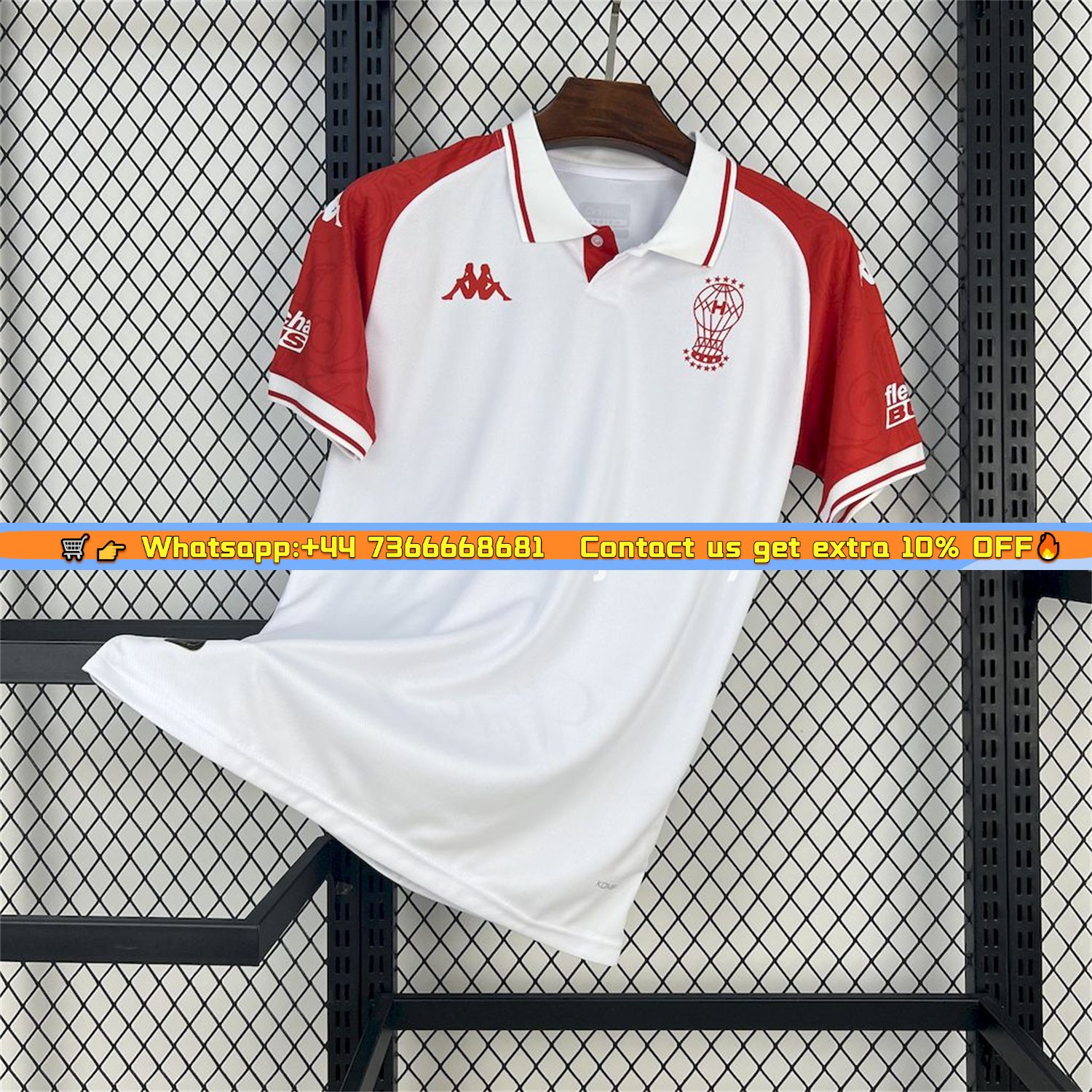 CA Huracán 25-26 Home Unsponsored Jersey - Fans Version