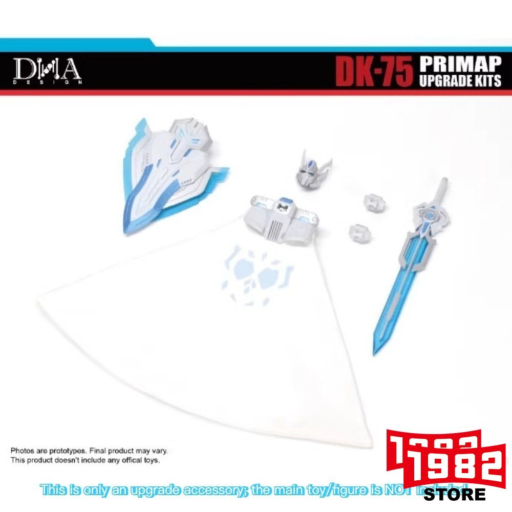 DNA DK-75 PRIMAP SS Style Upgrade Parts Set Custom Figure Accessories for Thirteen Primes Action Figures High Compatibility Upgrade Kit for Collectors