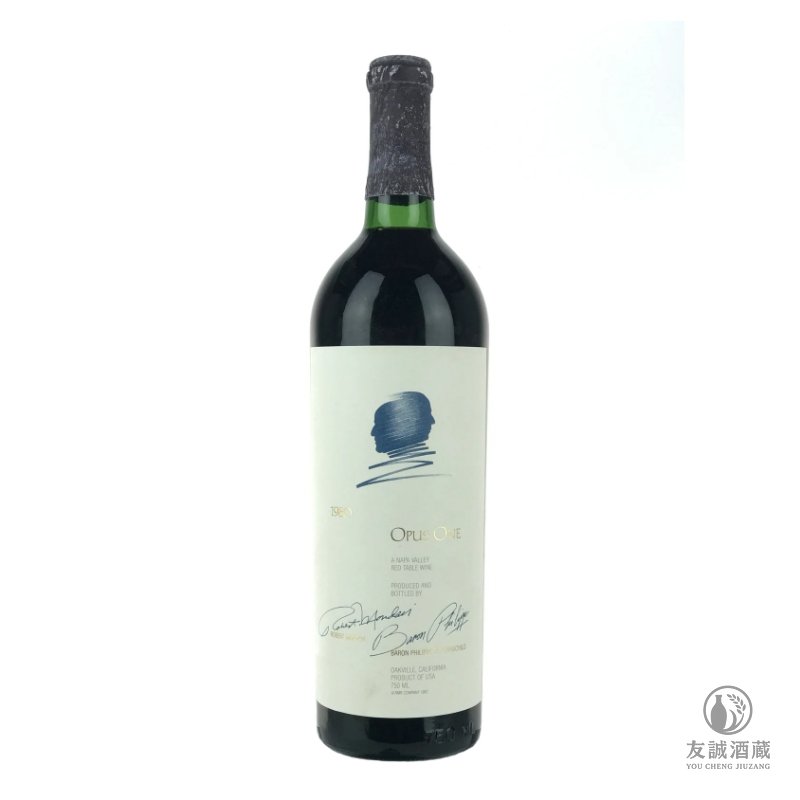1980年 Opus One 作品一號 Opus One紅酒 友誠酒藏