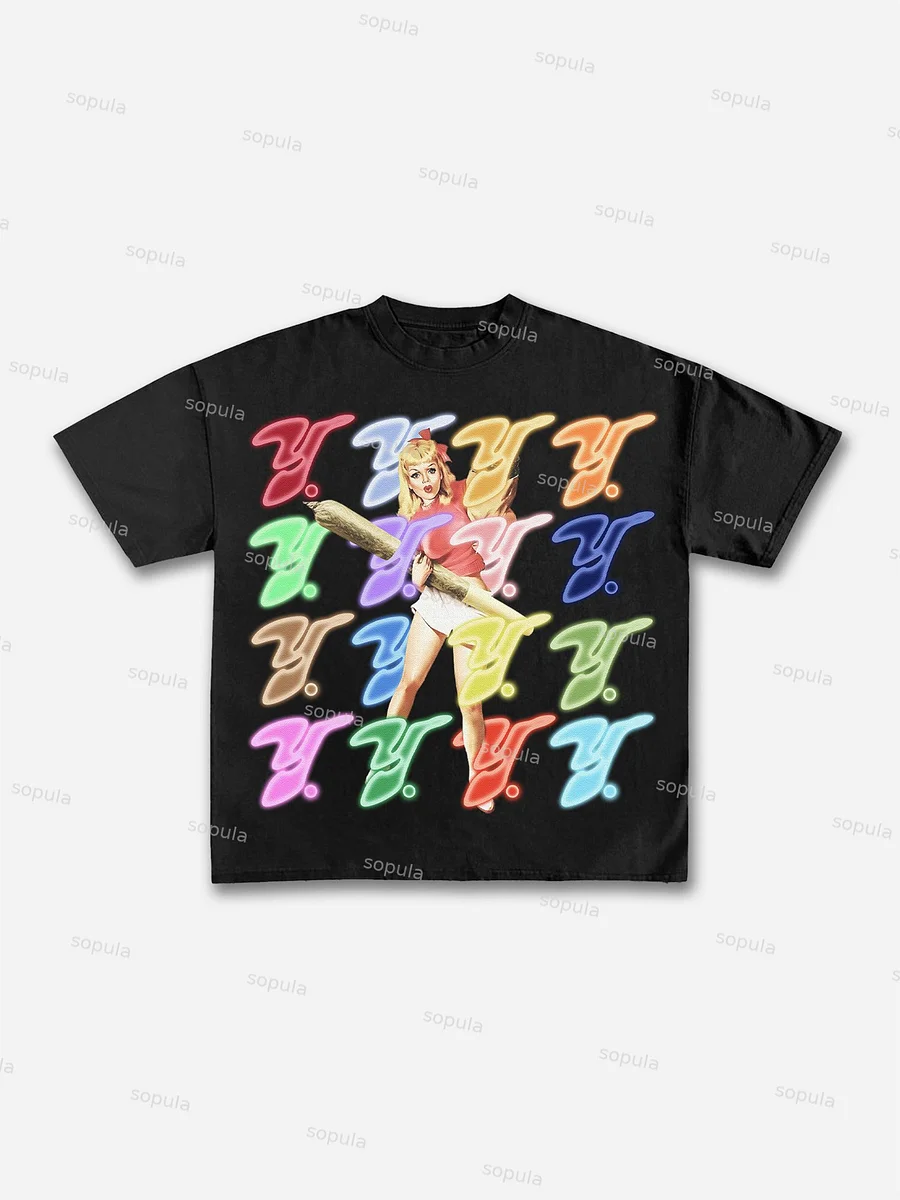 Vintage War Graphic Cotton T-Shirt