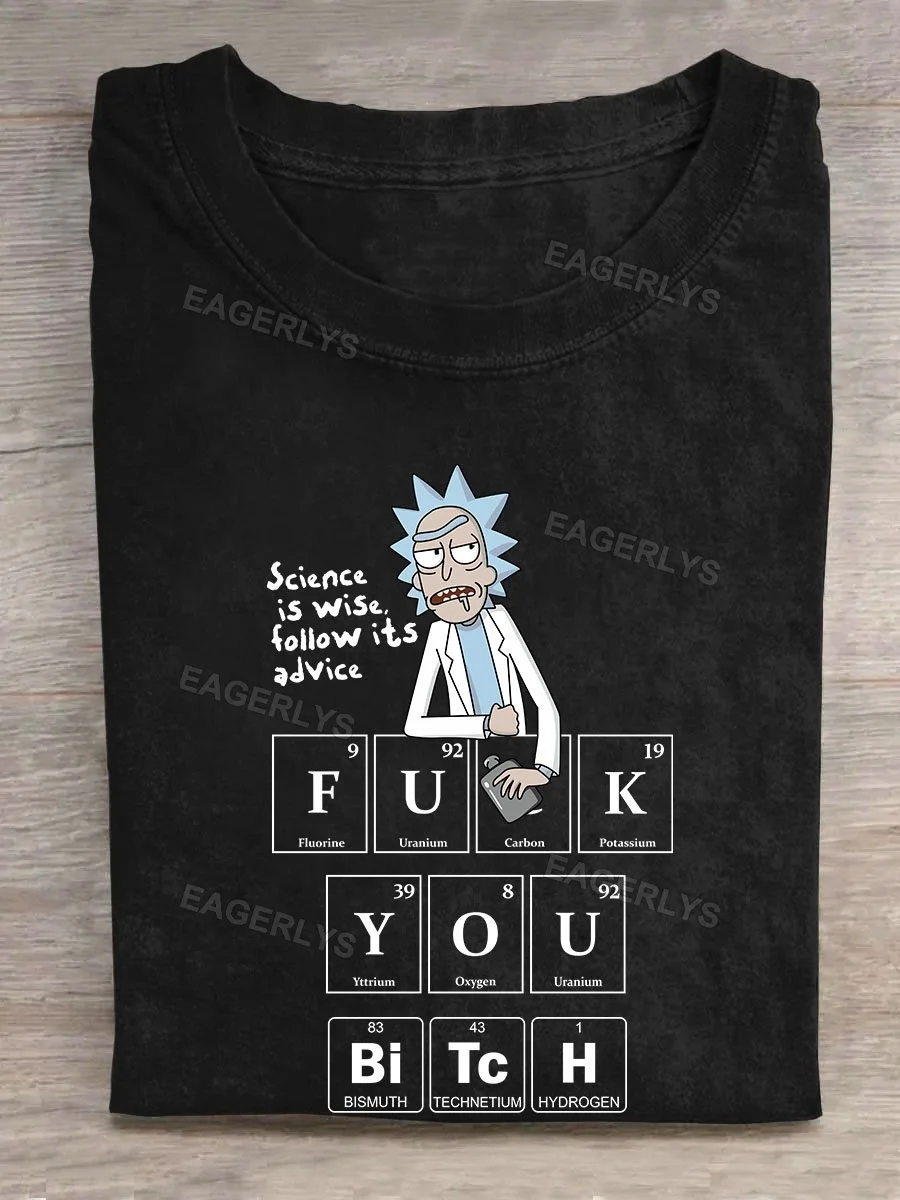 Eagerlys Science Is Wise Follow Its Advice T-shirt Eagerlys
