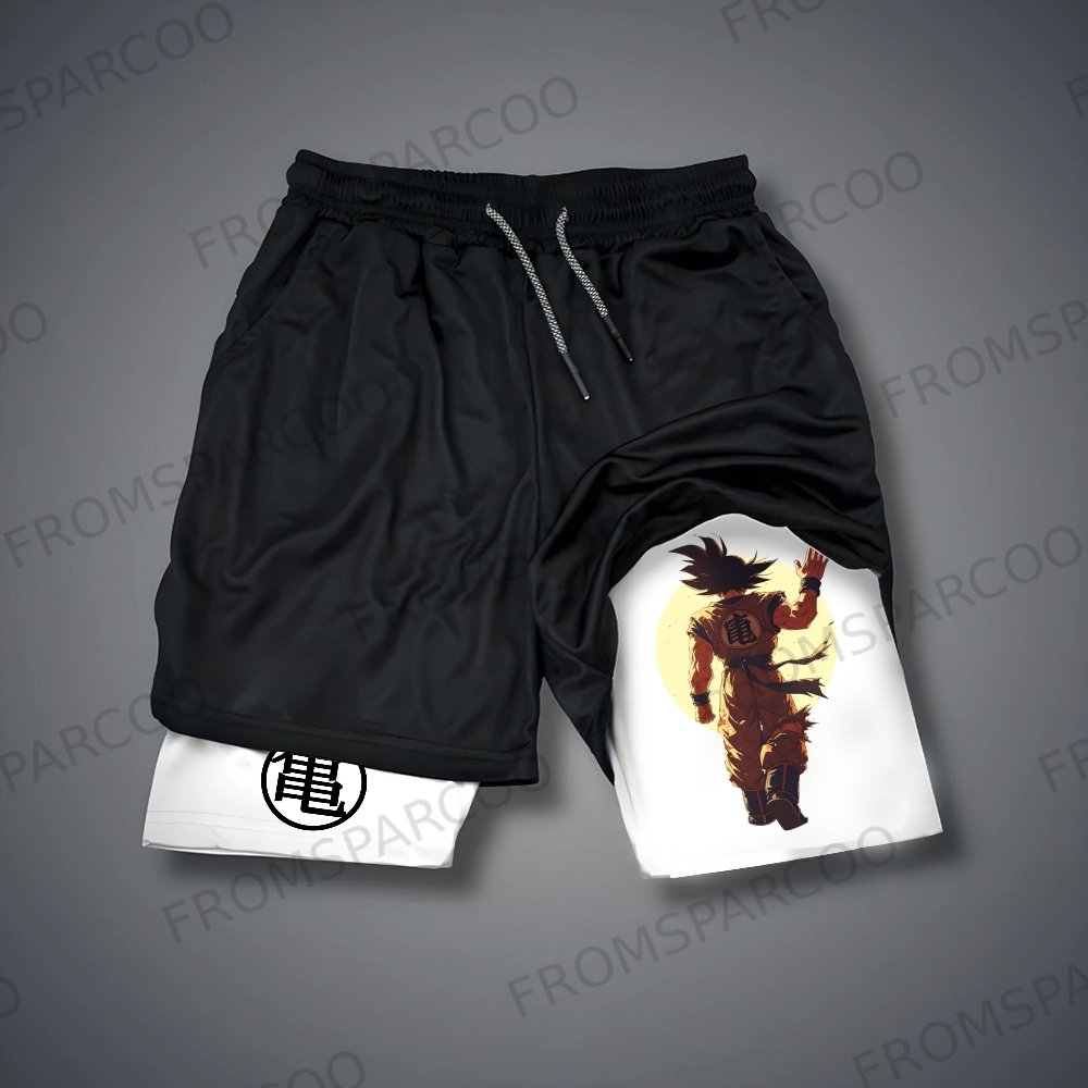 Unisex Casual Anime Gym Shorts