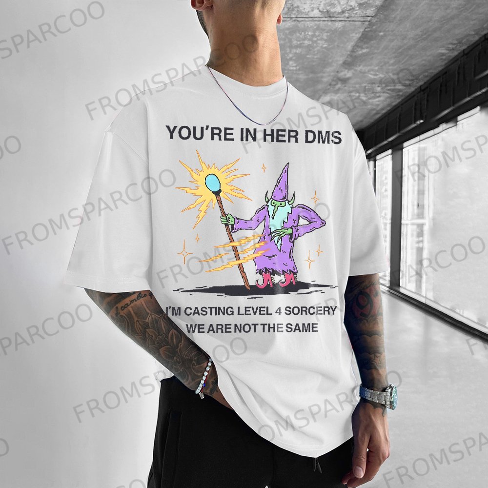 You're In Her DMS Unisex Casual Printed T-Shirt